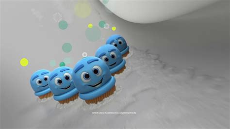 Scrubbing Bubbles Bubbly Bleach Gel TV Spot, 'Walking Cupcake Is No Walk in the Park'