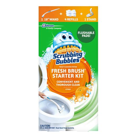 Scrubbing Bubbles Fresh Brush logo