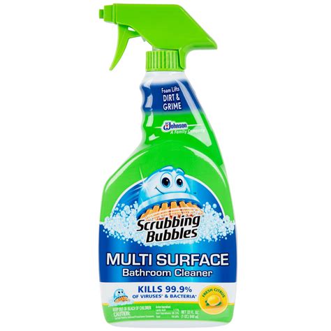 Scrubbing Bubbles Multi Surface Bathroom Cleaner logo