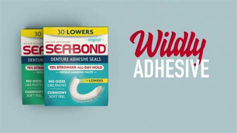 Sea Bond Denture Adhesive Seals TV commercial - Ribs