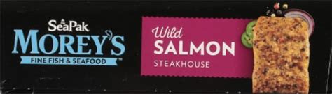 SeaPak Morey's Steakhouse Wild Salmon logo