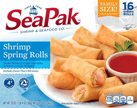 SeaPak Shrimp Spring Rolls tv commercials