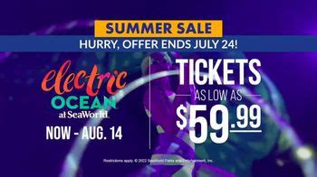 SeaWorld San Diego Summer Sale TV Spot, 'Ignite Your Summer: Electric Ocean' created for SeaWorld