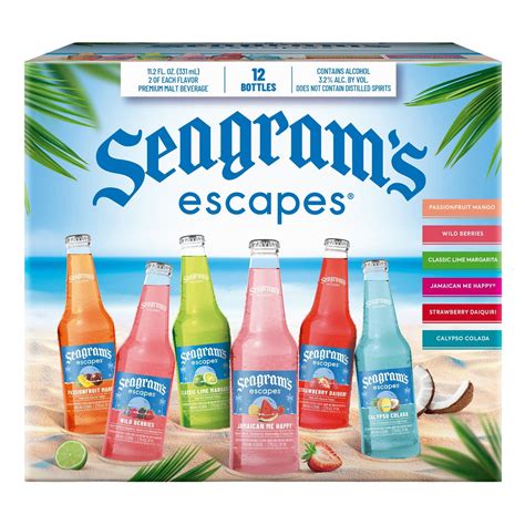 Seagram's Escapes Variety Pack tv commercials