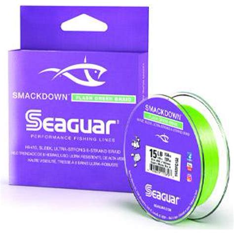 Seaguar Smackdown HI-VIZ Flash Green Braid logo