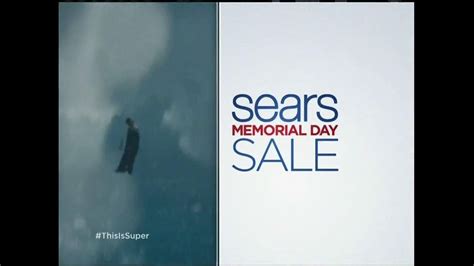 Sears Memorial Day Mattress Spectacular TV Spot, 'Man of Steel'