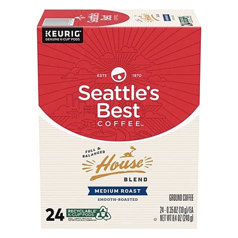 Seattle's Best Coffee House Blend K-Cups logo