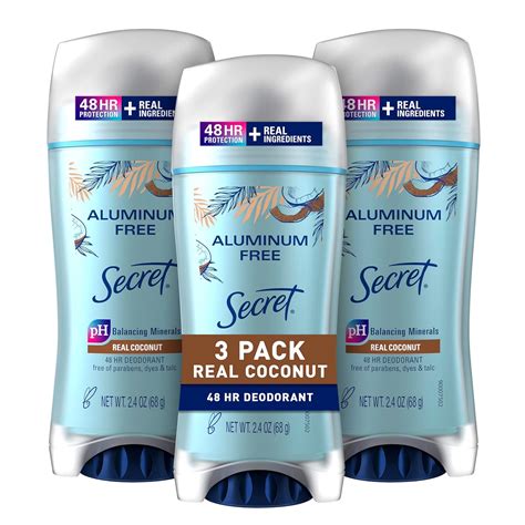 Secret Aluminum Free Deodorant Coconut logo