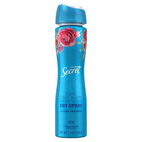 Secret Dry Spray Antiperspirant Deodorant Rose