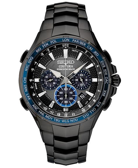 Seiko Coutura Radio Sync Solar Chronograph tv commercials