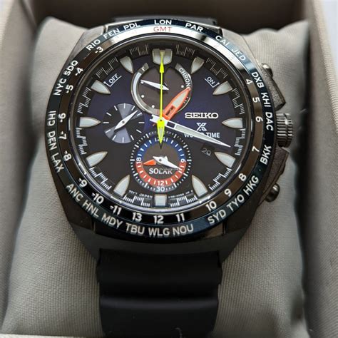 Seiko Prospex World Time Solar Chronograph TV Spot, 'Up to the Minute'