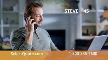 SelectQuote TV Spot, 'Steve: $28 a Month'
