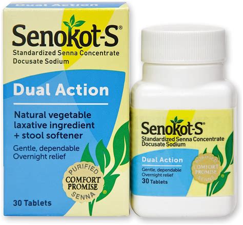 Senokot Senokot-S Dual Action logo