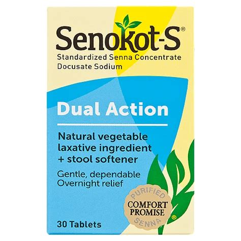 Senokot Senokot-S Dual Action logo