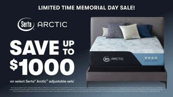 Serta Memorial Day Sale TV Spot, 'Cooling Power: Arctic'