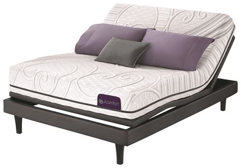 Serta Queen Memory Foam Adjustable Set logo