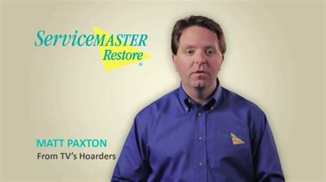 ServiceMaster Restore TV Spot, 'Disrupt' Featuring Matt Paxton featuring Matt Paxton