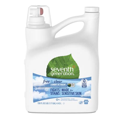 Seventh Generation Laundry Free & Clear Natural Liquid Laundry Detergent