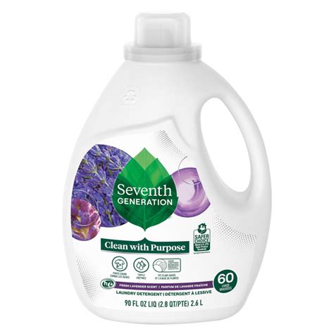 Seventh Generation Laundry Natural Laundry Detergent: Lavender & Blue Eucalyptus logo