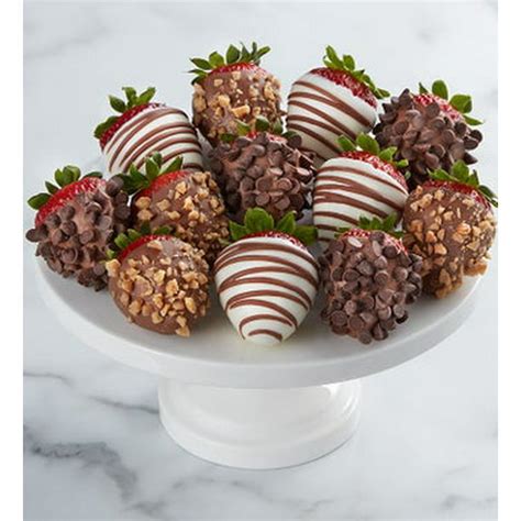 Shari's Berries Full Dozen Gourmet Dipped Fancy Strawberries logo