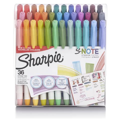 Sharpie Creative Marker Highlighters S-Note Chisel Tip Multicolor tv commercials