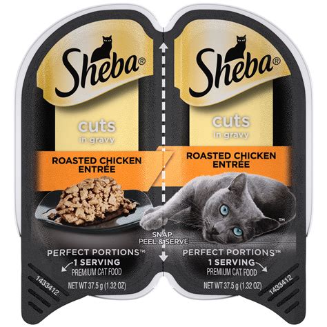 Sheba Perfect Portions Cuts in Gravy Roasted Chicken Entree logo