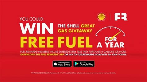 Shell Great Gas Giveaway TV Spot, 'Free Fuel for a Year'