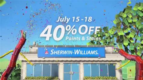 Sherwin-Williams 4-Day Super SaleTV Spot, 'July 2013' created for Sherwin-Williams