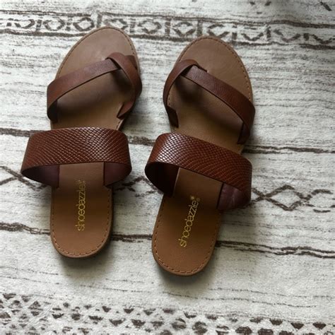 ShoeDazzle Cloey Thong Sandal logo