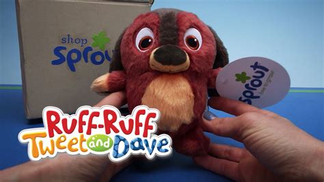 Shop Sprout TV Spot, 'Ruff-Ruff, Tweet & Dave Plush Toys'