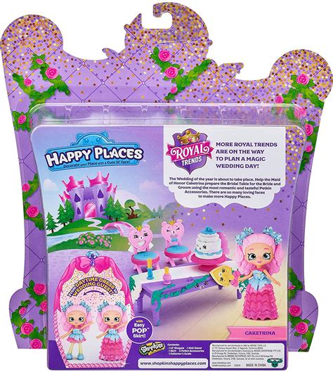 Shopkins Happy Places Royal Trends Welcome Pack Fabulous Fox Vanity logo