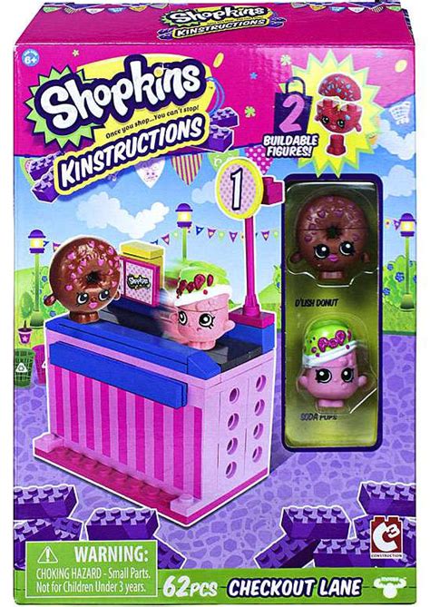 Shopkins Kinstructions Checkout Lane tv commercials