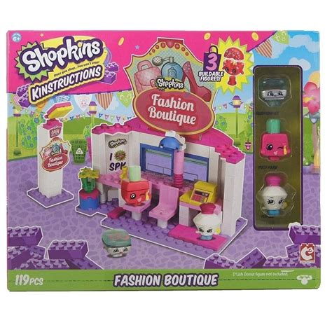 Shopkins Kinstructions Fashion Boutique logo