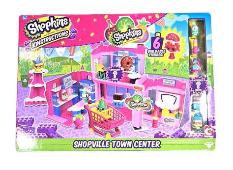 Shopkins Kinstructions Town Center logo