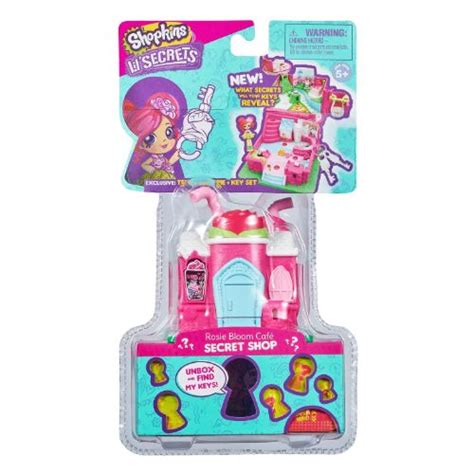 Shopkins Lil' Secrets Rosie Bloom Café logo