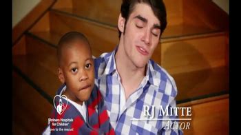 Shriners Hospitals For Children TV Spot, 'Love Everyday' Featuring RJ Mitte