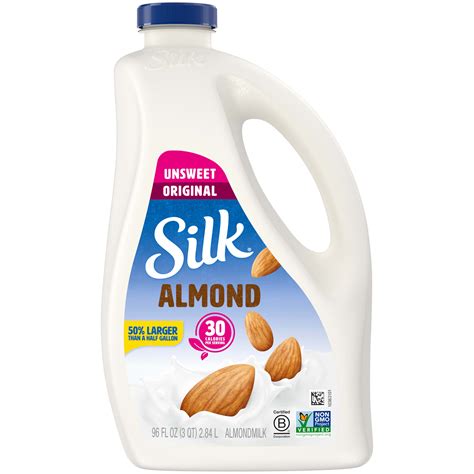 Silk Unsweetened Almond Milk logo