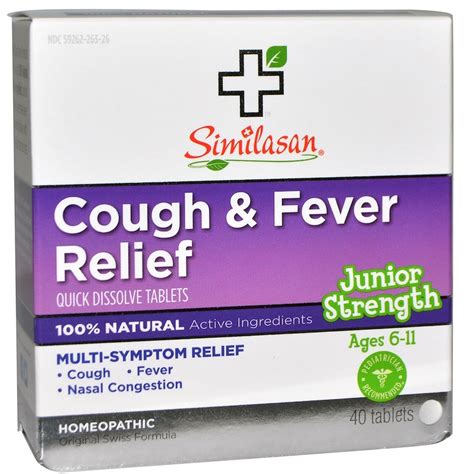 Similasan Cough & Fever Relief tv commercials
