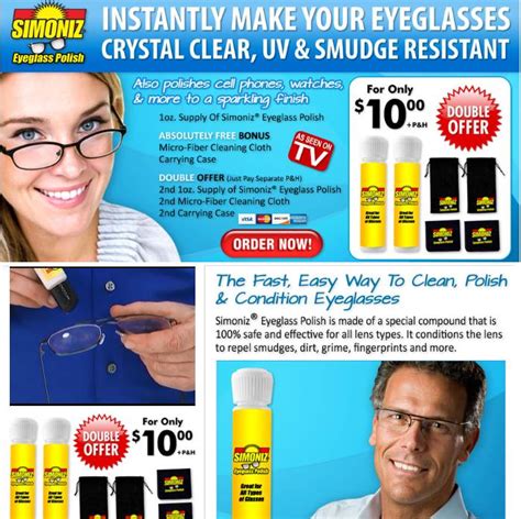 Simoniz Eyeglass Polish tv commercials