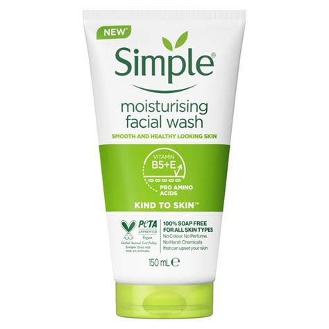 Simple Moisturizing Facial Wash