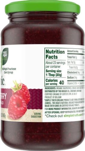 Simple Truth Organic Raspberry Fruit Spread logo