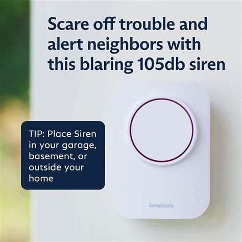 SimpliSafe 105dB Siren