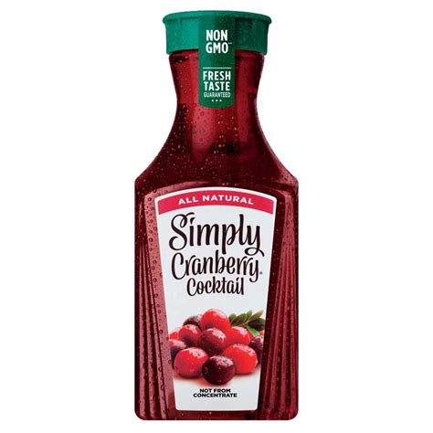 Simply Beverages Cranberry Cocktail logo