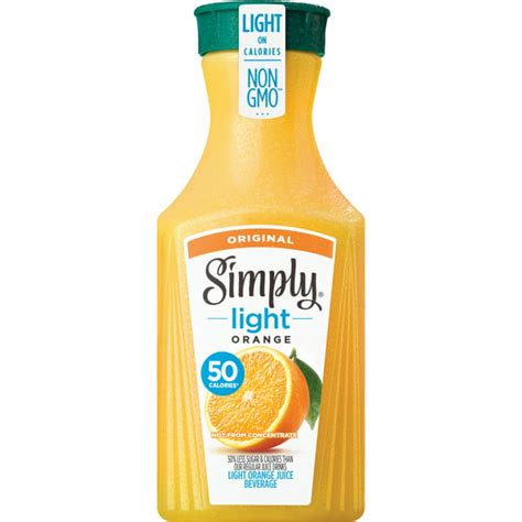 Simply Beverages Light Orange Pulp-Free logo