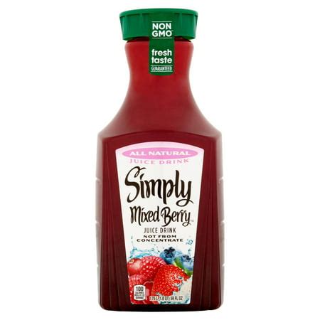 Simply Beverages Mixed Berry logo