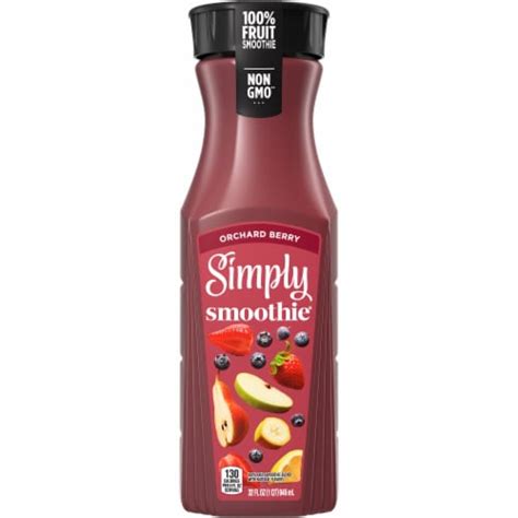 Simply Beverages Simply Smoothie Orchard Berry tv commercials