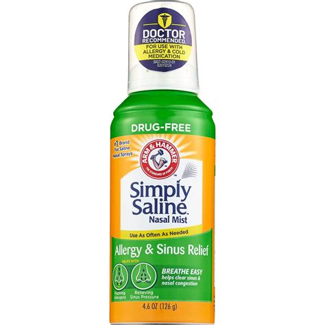 Simply Saline Allergy and Sinus Relief tv commercials