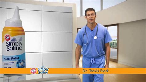Simply Saline TV Spot, 'Congestion Questions' Featuring Dr. Travis Stork