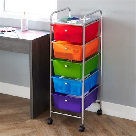 Simply Tidy 5 Drawer Rolling Cart tv commercials