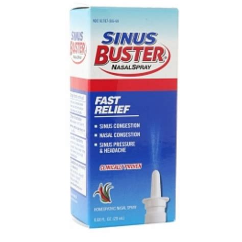 Sinus Buster Nasal Spray tv commercials